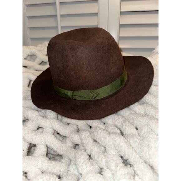 WORTH & WORTH FOR BARNEY'S UNISEX FEDORA HAT - Picture 8 of 8